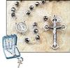 St. Benedict Hematite Rosary